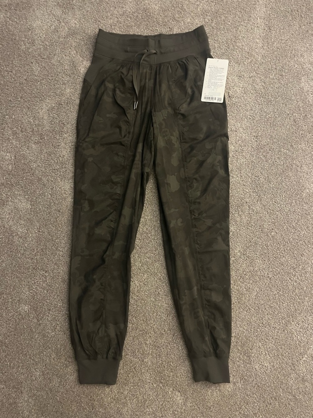 lululemon athletica Olive Camo Dance Studio Jogger Pants - Picture 2 of 6
